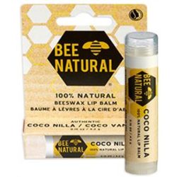   Bee Natural kókusz vanília illatú natúr méhviasz ajakbalzsam 4 g