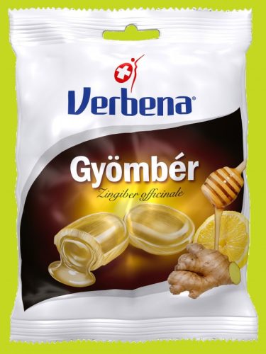 Verbena cukorka gyömbér 60 g