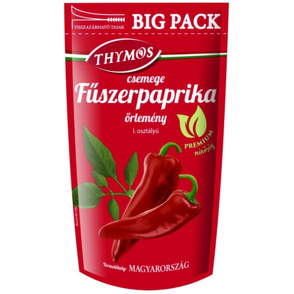 THYMOS FŰSZERPAPRIKA ÉDES, ŐRÖLT CSEMEGE I.O. MAGYAR 100G 100g