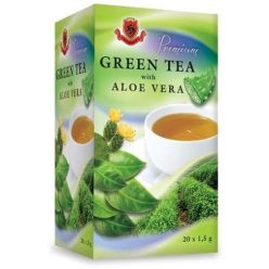 Herbex prémium tea zöldtea aloe verával 20x1,5g 30 g