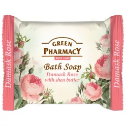   Green Pharmacy szappan damaszkuszi rózsa és sheavaj tartalommal 100 g