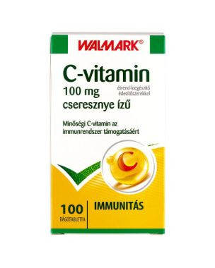 Walmark C-Vitamin 100Mg Cseresznye Ízű Tabletta 100Db