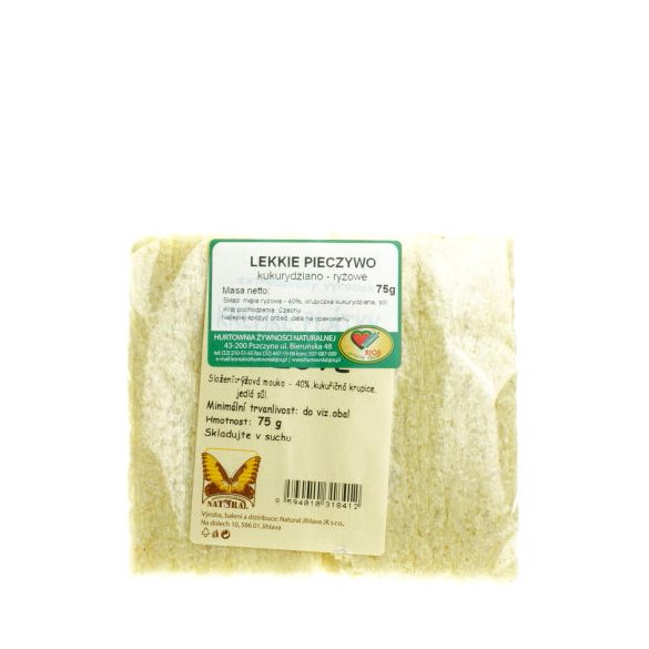 NATURAL EXTRUDÁLT RIZSSZELETEK 75G