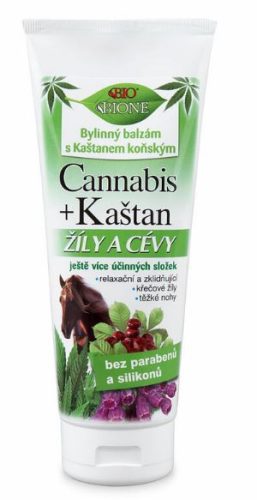 Bione gyógynövénybalzsam vénákra és erekre, kannabisz, vadgesztenye, vörösszőlőmag kivonattal 200 ml
