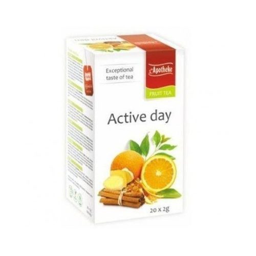 Apotheke aktiv nap fűszeres mate tea 20x2g 40 g