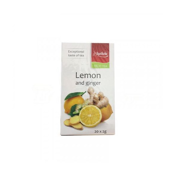 Apotheke gyömbéres citrom tea 20x2g 40 g