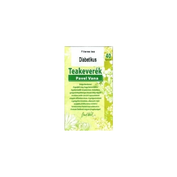 Pavel Vana diacare herbal tea 40x1,6g 64 g