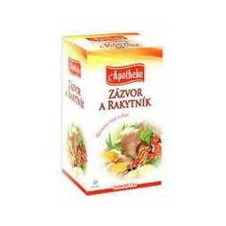 Apotheke gyömbér és homoktövis tea 20x2g 40 g
