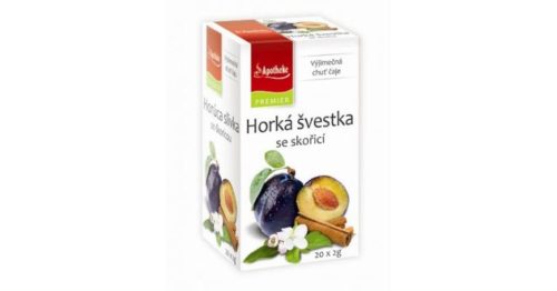 Apotheke forró szilva fahéjjal filteres gyümölcstea 20x2 g 40 g