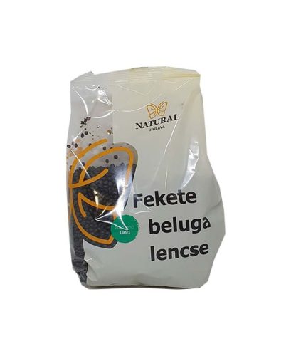 Natural fekete beluga lencse 400 g