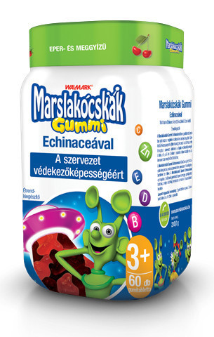 Marslakócskák gummi echinaceával gumivitamin 60 db