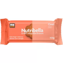 NUTRIBELLA KEKSZ FRUKTÓZZAL FAHÉJAS