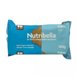 NUTRIBELLA KEKSZ FRUKTÓZZAL KÓKUSZOS