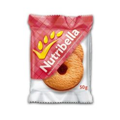   Nutribella teljes kiőrlésű keksz meggyes almás öntettel 50 g