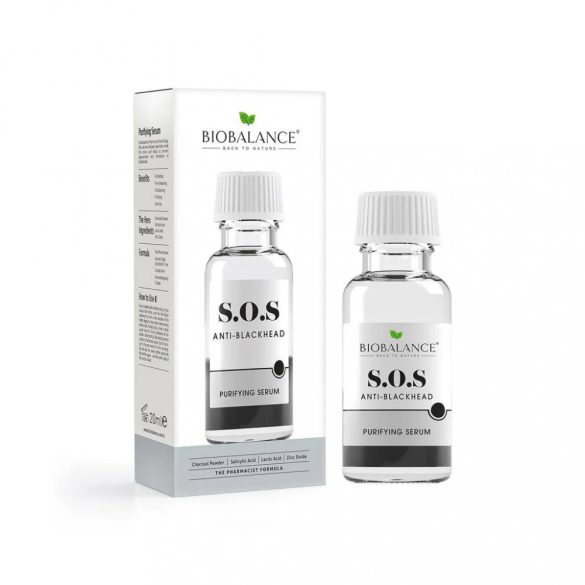 Biobalance szérum s.o.s tisztító mitesszerek ellen 20 ml