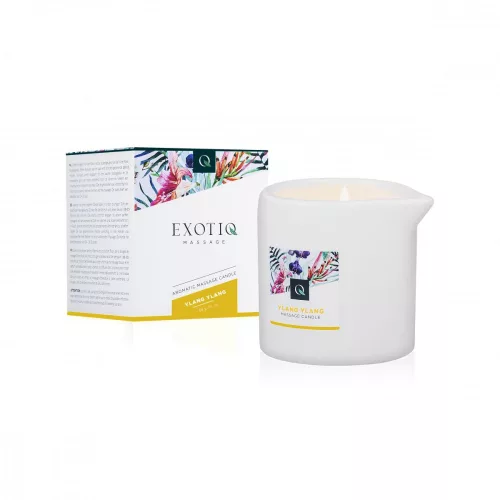 Exotiq - illatos masszázsgyertya - ylang ylang (60g)