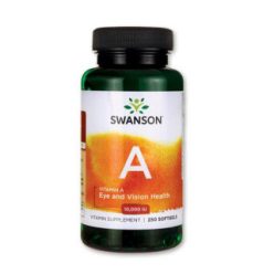 Swanson a-vitamin kapszula 10000ne 250 db