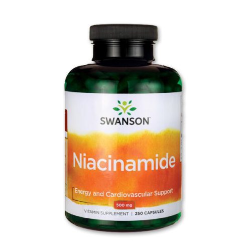 Swanson niacinamid b-3 vitamin kapszula 500mg 250 db