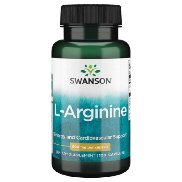 Swanson L-ARGININE  500 mg 100 db