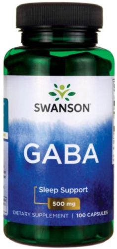 Swanson GABA 100 db 500 mg