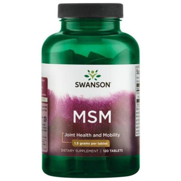 Swanson MSM KAPSZULA 1500 mg 120 db