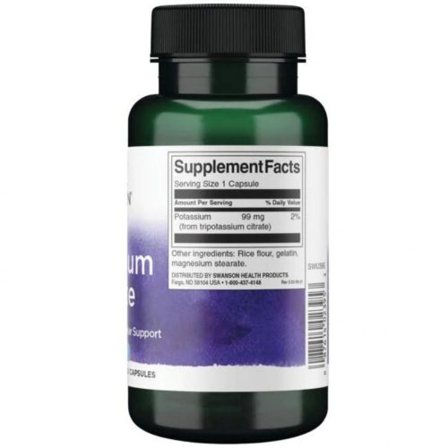 Swanson Kálium-citrát  120 db 99 mg