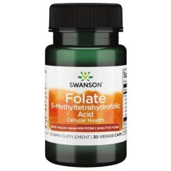 SWANSON FOLATE KAPSZULA 800MCG 30DB