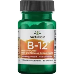 Swanson B-12 RÁGÓTABLETTA  60 db 2500mcg