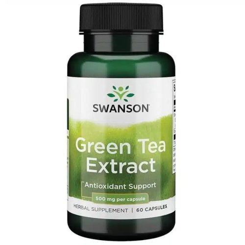 SWANSON GREEN TEA KIV. KAPSZ. 500MG 60 db