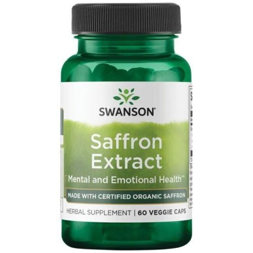 Swanson SÁFRÁNY KAPSZULA ORGANIKUS 30 mg 60 db