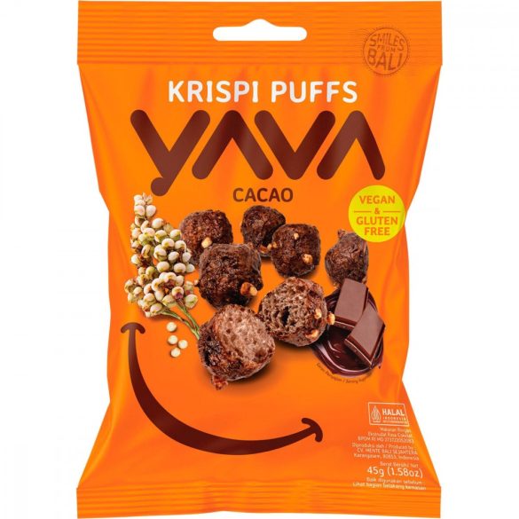 YAVA PUFF.CIROKGOLYÓK KAKAÓS 45G