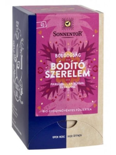 SONNENTOR BIO BÓDÍTÓ SZERELEM GYÜM.TEA