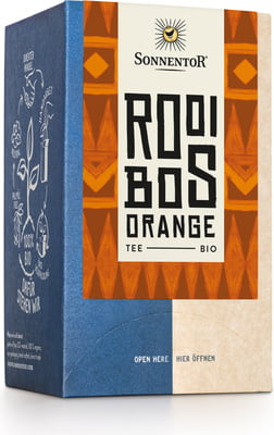 Sonnentor bio rooibos tea narancs filteres 32 g