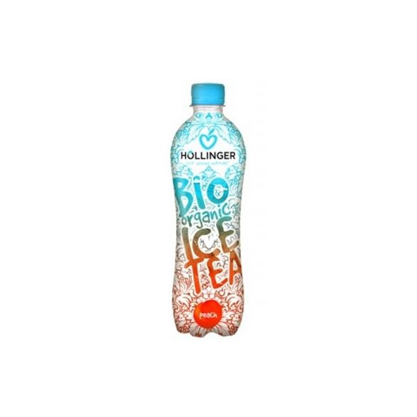 Höllinger bio ice tea őszibarack 500 ml