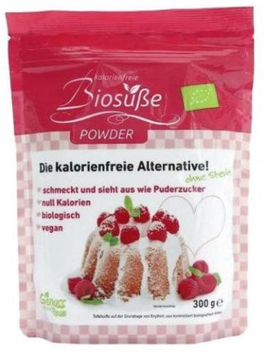 Biosüsse bio eritrit - porcukor alternatíva 300 g