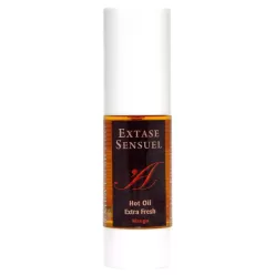   Extase Sensuel - hűsítő-melegítő masszázsolaj - friss mangó (30 ml)