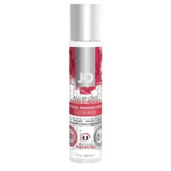   System JO All-in-one - melegítős síkosító és masszírozó gél (30ml)