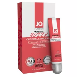 JO WARM & BUZZY - klitorisz stimuláló gél nőknek (10ml)