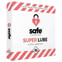 SAFE Super Lube - extra síkos óvszer (36 db)