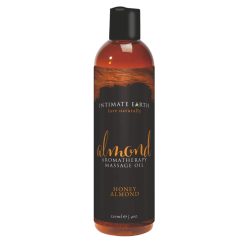   Intimate Earth Almond - organikus masszázsolaj - méz-mandula (120ml)