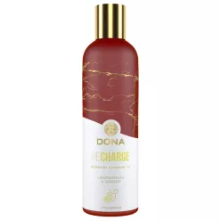   Dona Recharge - vegán masszázsolaj - citromfű-gyömbér (120ml)